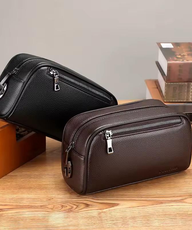Pochette en cuir